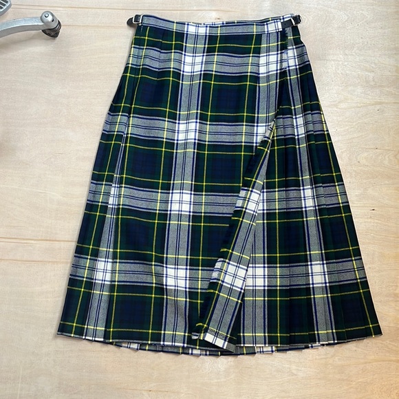 Vintage Dresses & Skirts - Plaid Skirt Made in Ireland Size 28